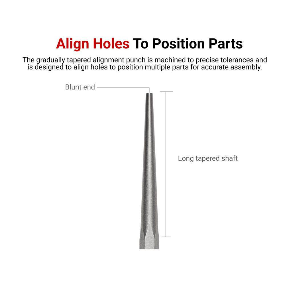 3/8 In. Alignment Punch
