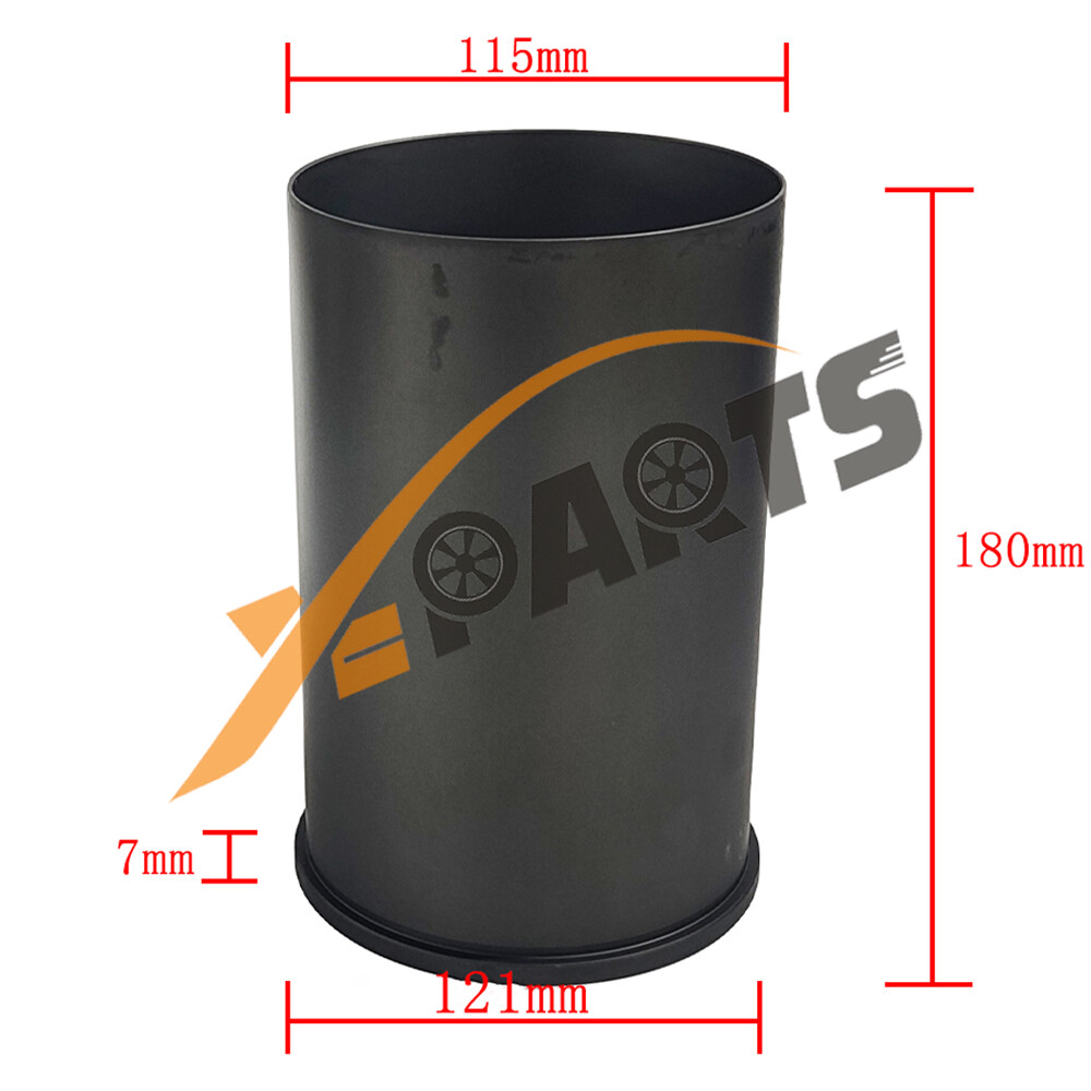 4 pcs STD Cylinder Liners For Isuzu 4HF1 Engine