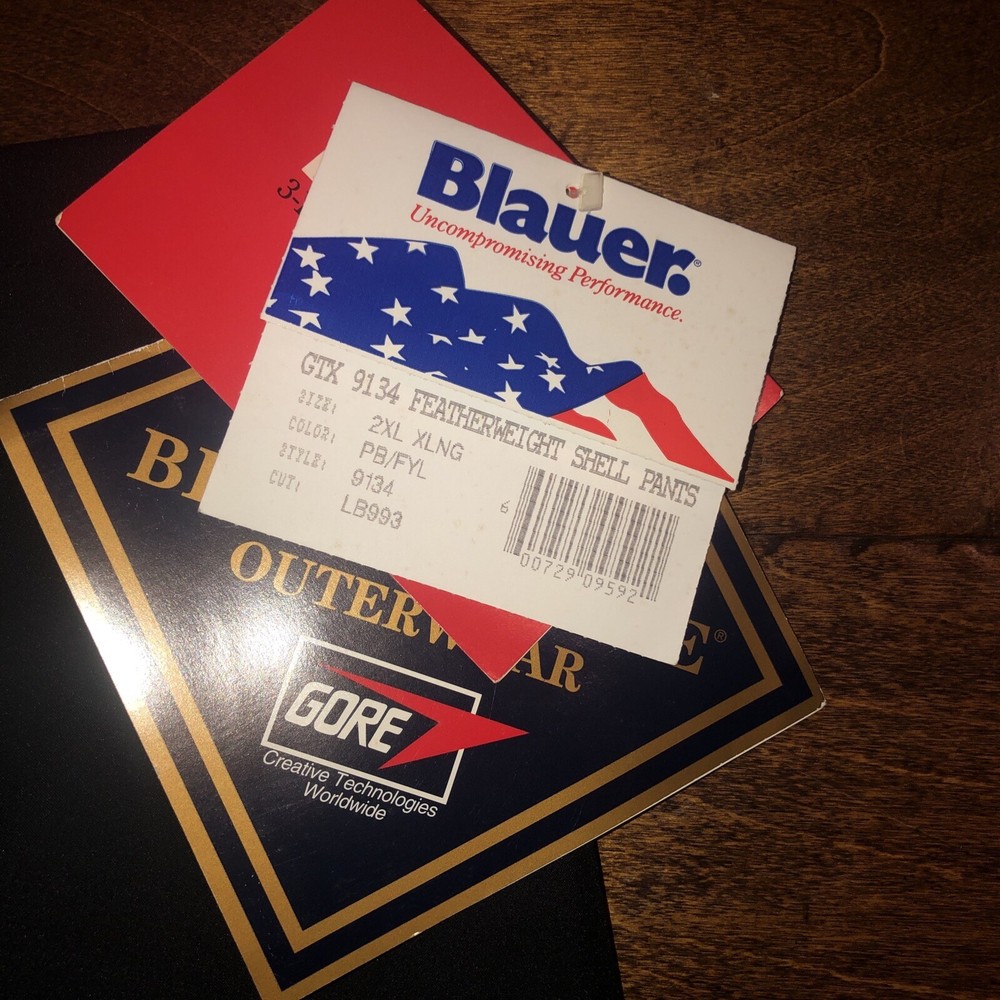 Blauer Mens Blue Featherweight Shell Pants 2Xl (43 X 35) ￼
