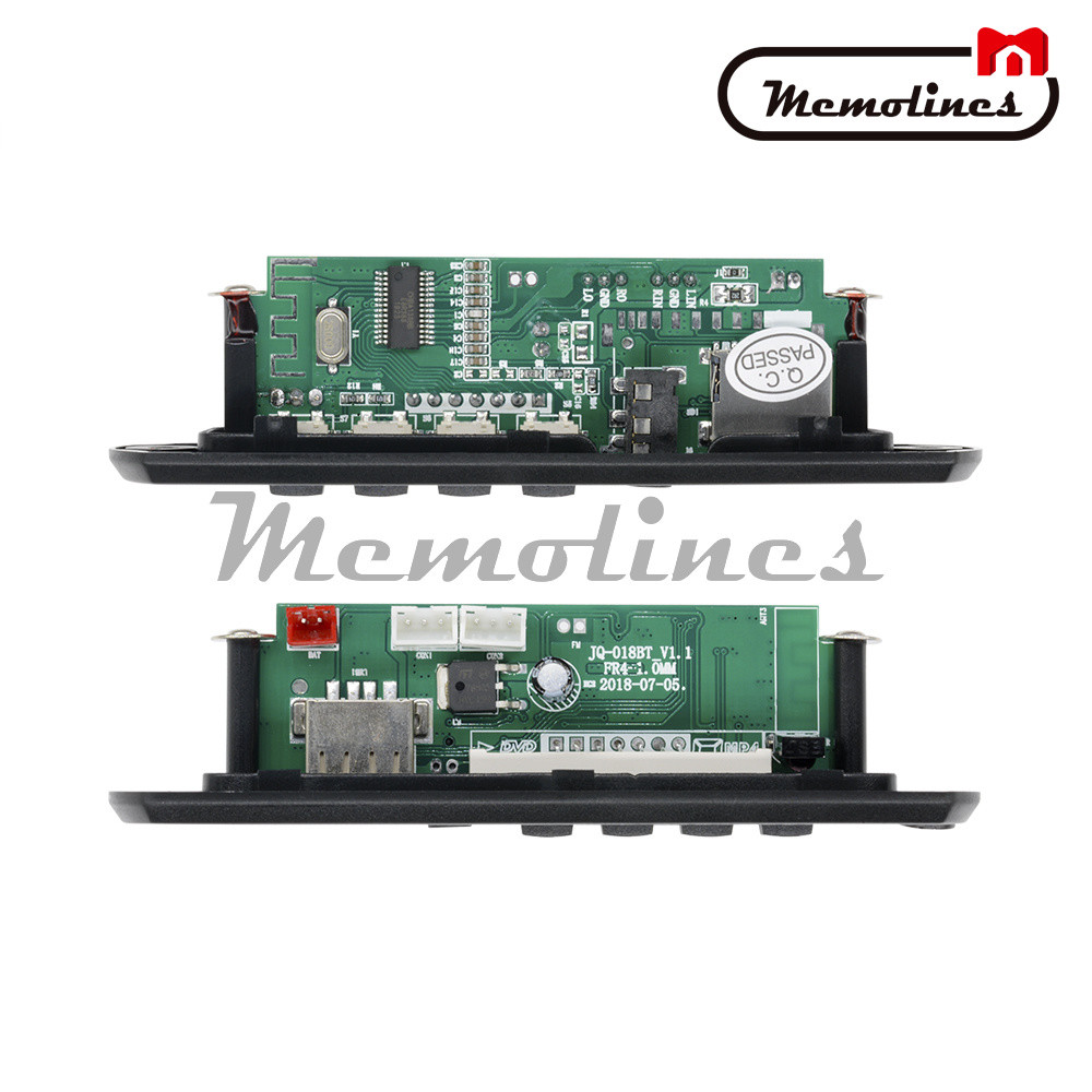 12V Bluetooth 4.1 MP3 Decoder Board USB TF Reader+Remote SD FM Radio for Car