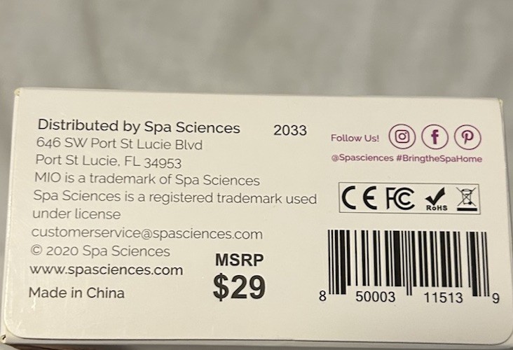 SPA SCIENCES~ MIO Pore Extraction & Diamond Skin Resurfacing System