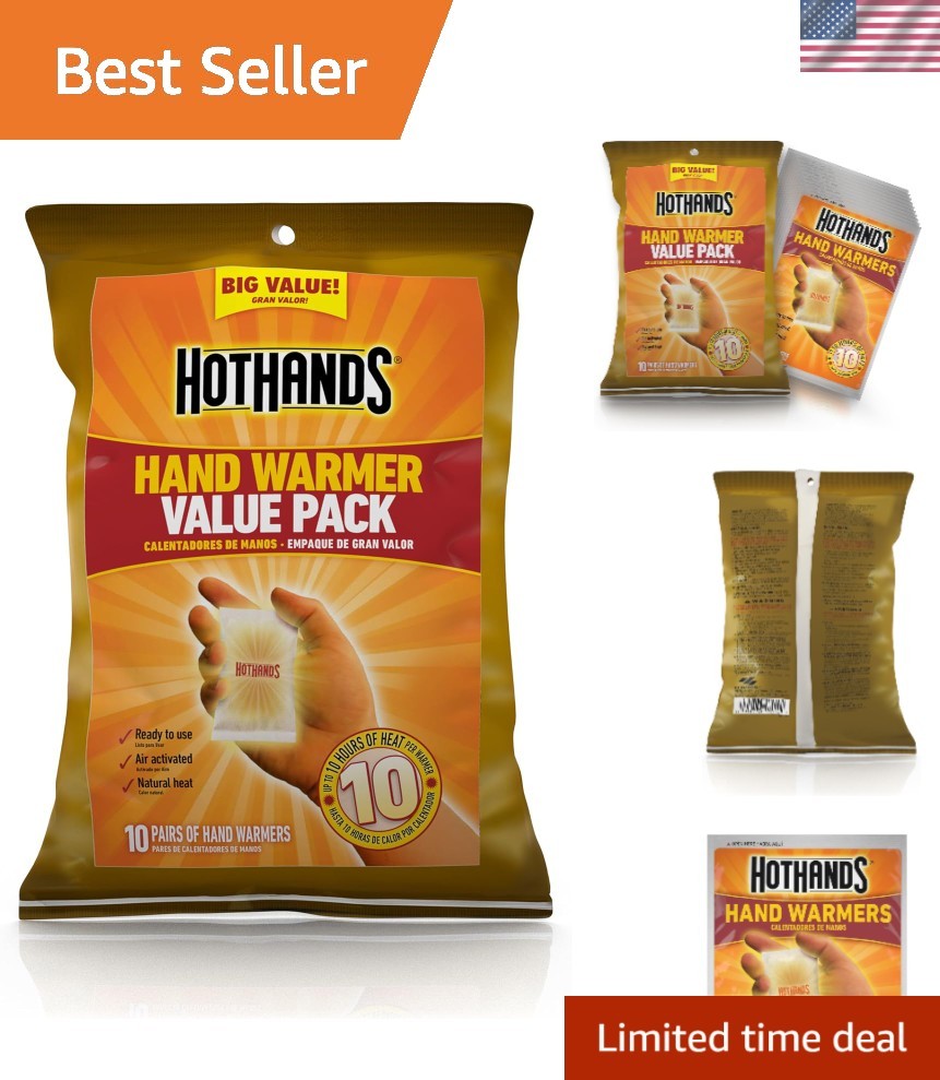 Natural Beige Hand Warmer Pack