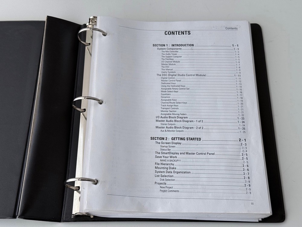 Euphonix CSII / CS2000 Software Discs + Operating Service Manual + Schematics