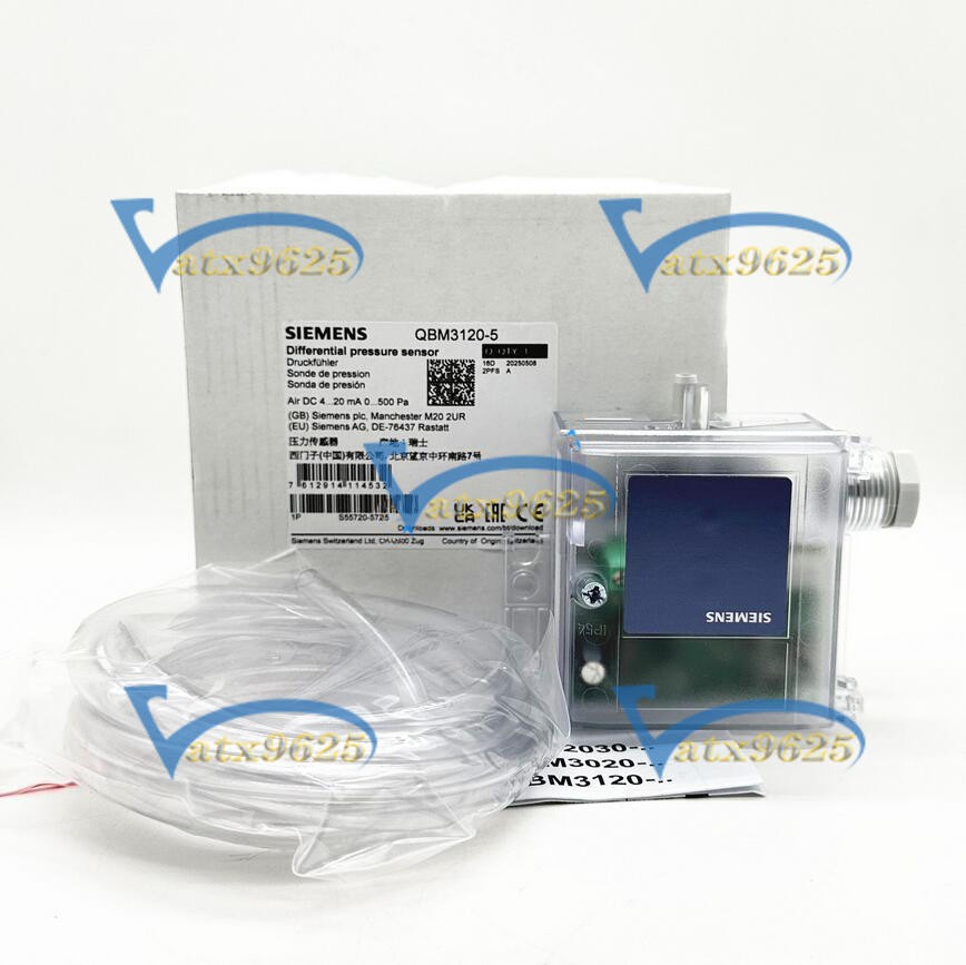 ONE Siemens QBM3120-5 difference pressure sensor New