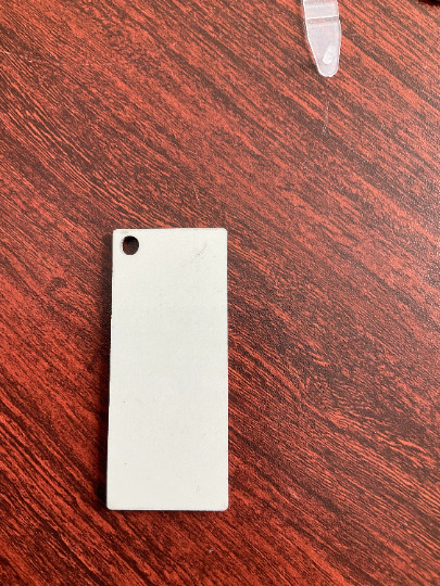Sublimation Keychain, 5 Blank Rectangle Keychain, Sublimation Blank Keychain