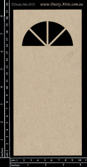 Dusty Attic Chipboard 4x8 - Door #1, DA0692