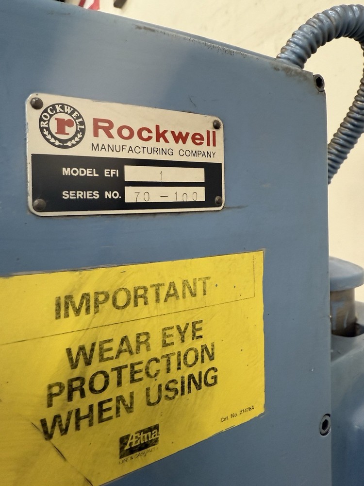 Rockwell Drill Press Model EFI-1