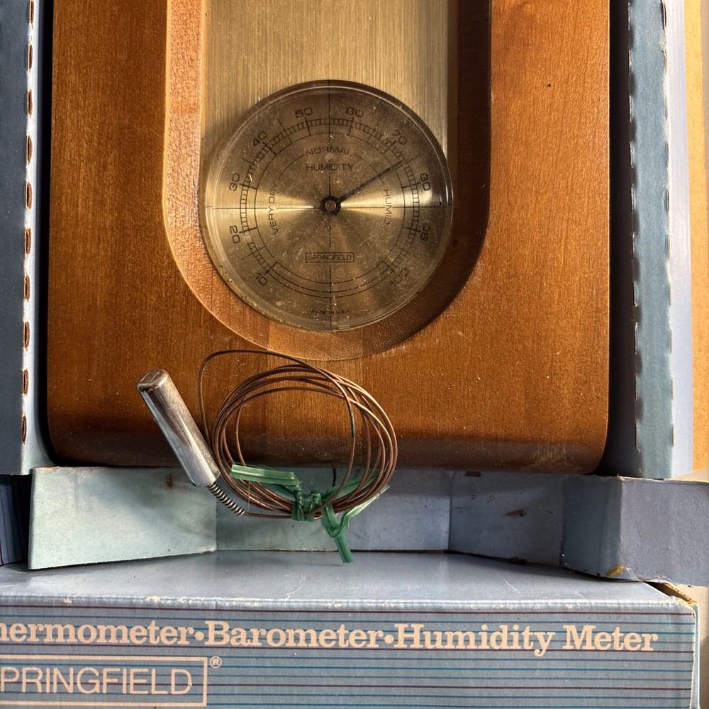Vintage 1990s Weather Barometer Unopened