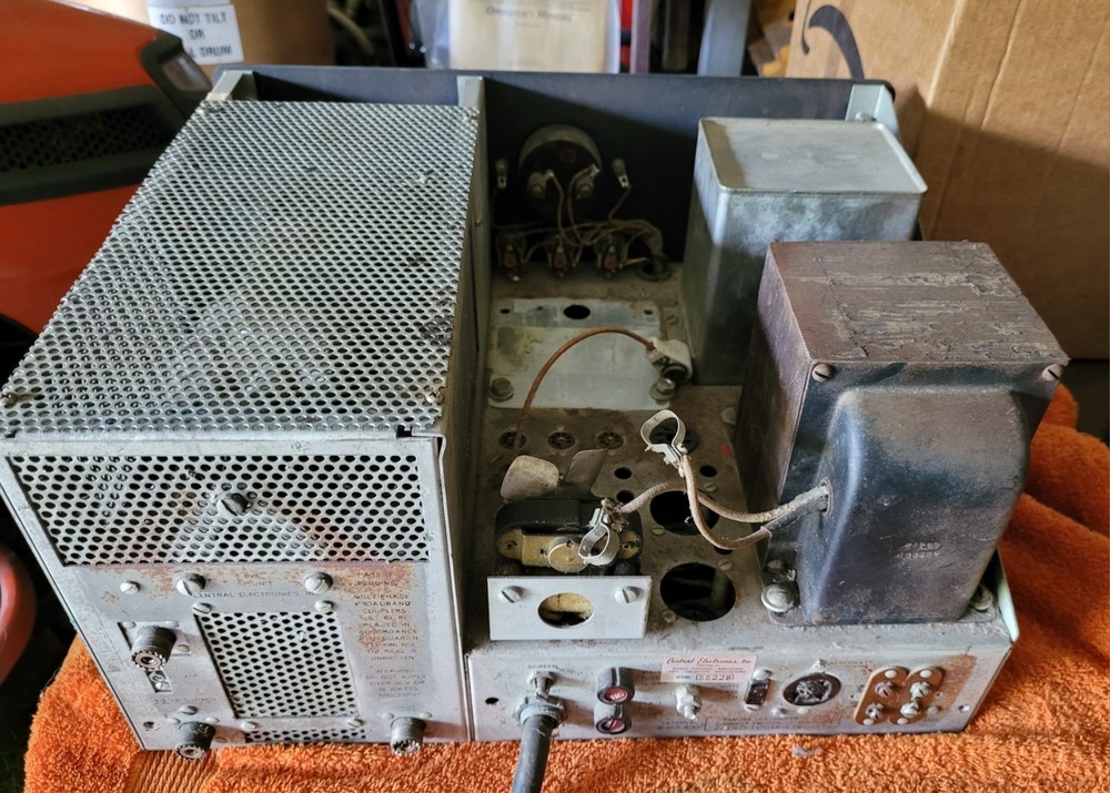 Central Electronics 600L Broadband Linear RF Amplifier Rare! READ EVERYTHING