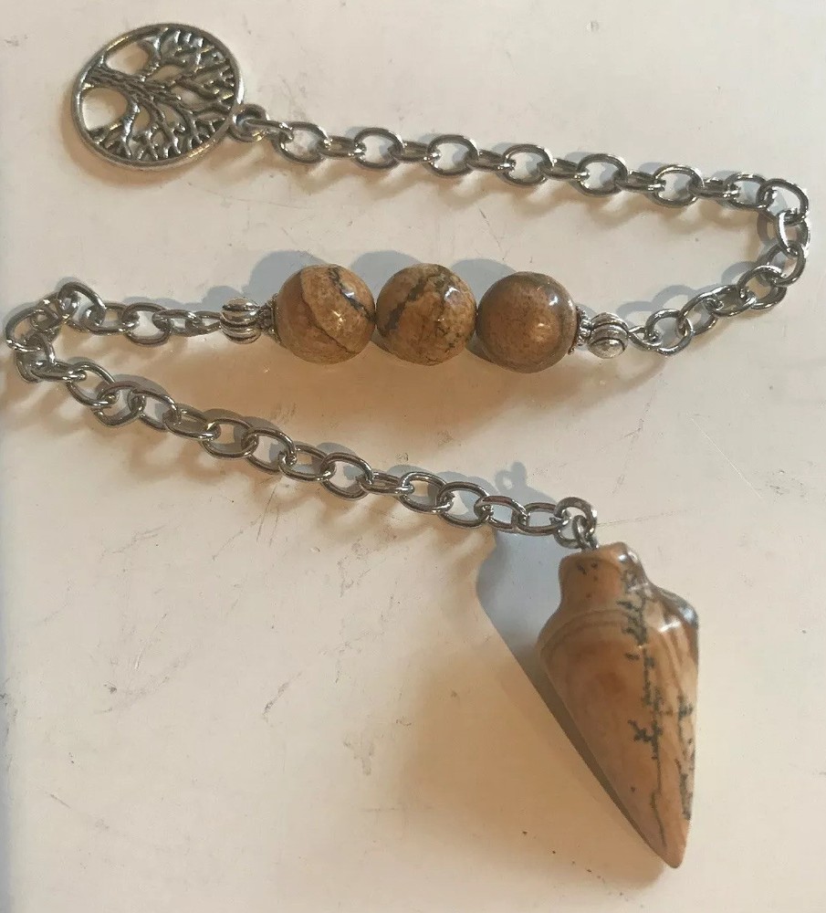 Picture Jasper Pendulum Divination Communication 74