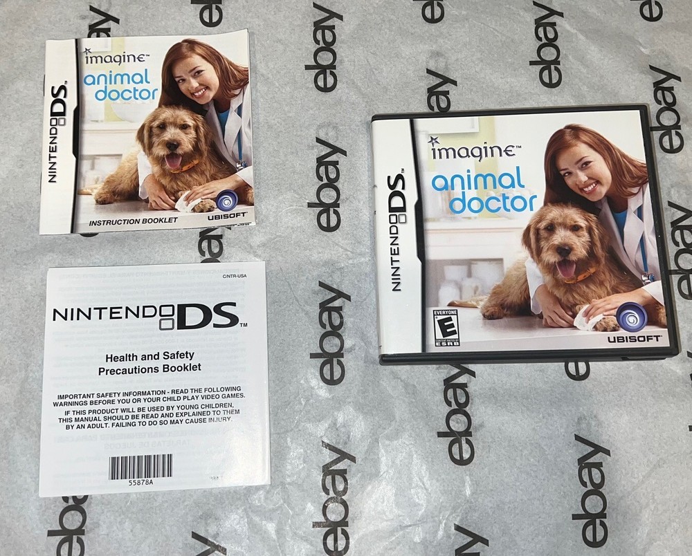 Nintendo DS OEM Replacement Game Case Only w/ Manual & Inserts *NO GAMES*