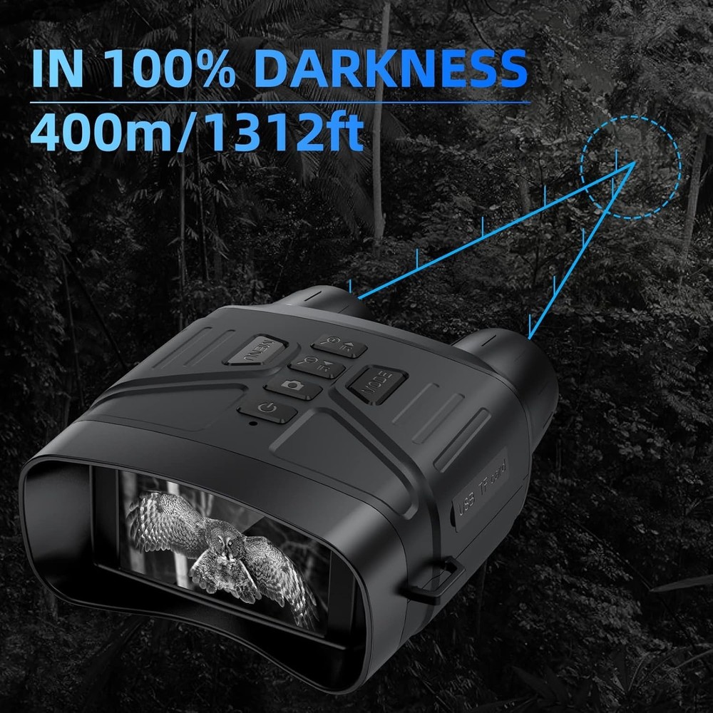 Tactical Night Vision Goggles with IR Illuminator
