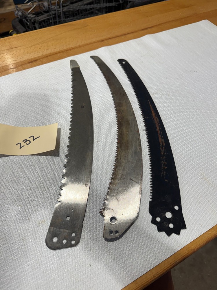 3pack Razor Tooth Pruning Saw Blades (#232)