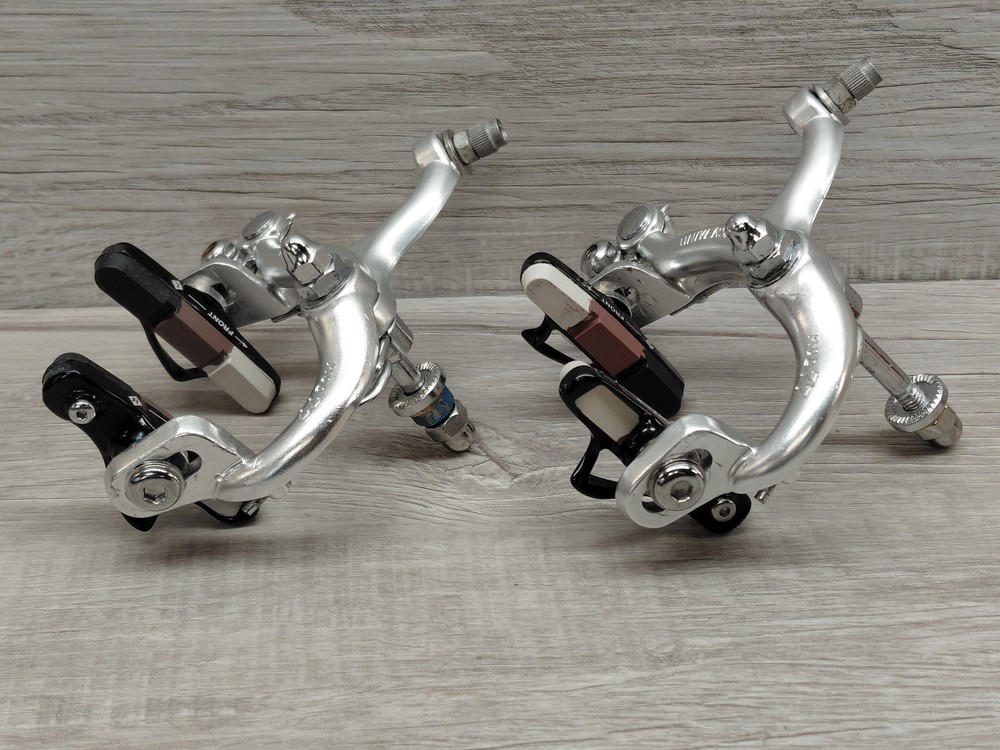 Vintage Universal MOD. 77 Front and Rear Side-pull Brake Set, Nutted