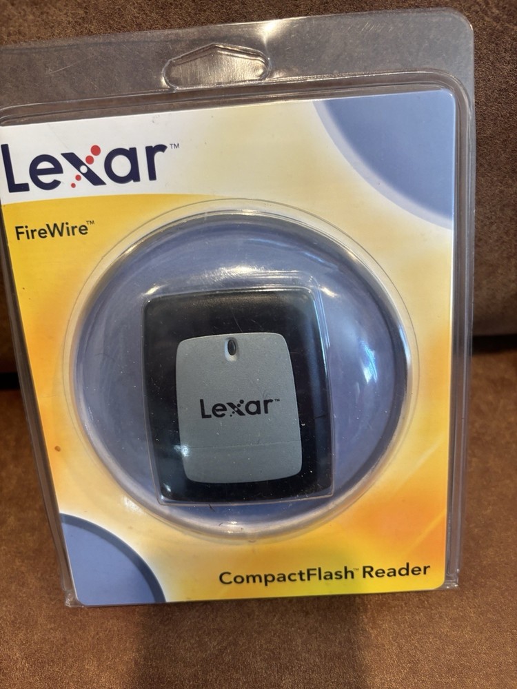 Lexar FireWire Compact Flash Reader CompactFlash  New In Package