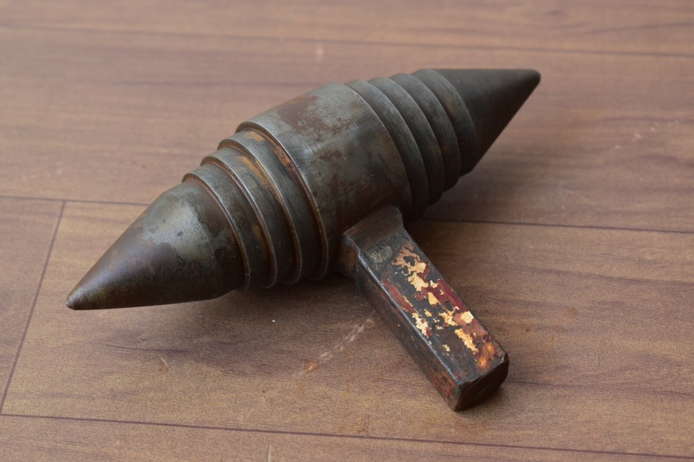Vintage Silversmith blacksmith hardy double horn Stepped cone iron anvil tool