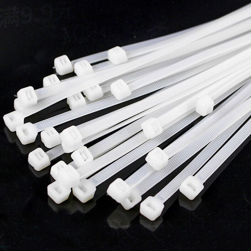 10mm Self-Locking Nylon Plastic Cable Ties Zip Ties Wrap Wire Cord Zip Tie Strap