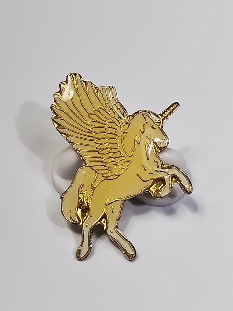 Flying Unicorn Lapel Pin