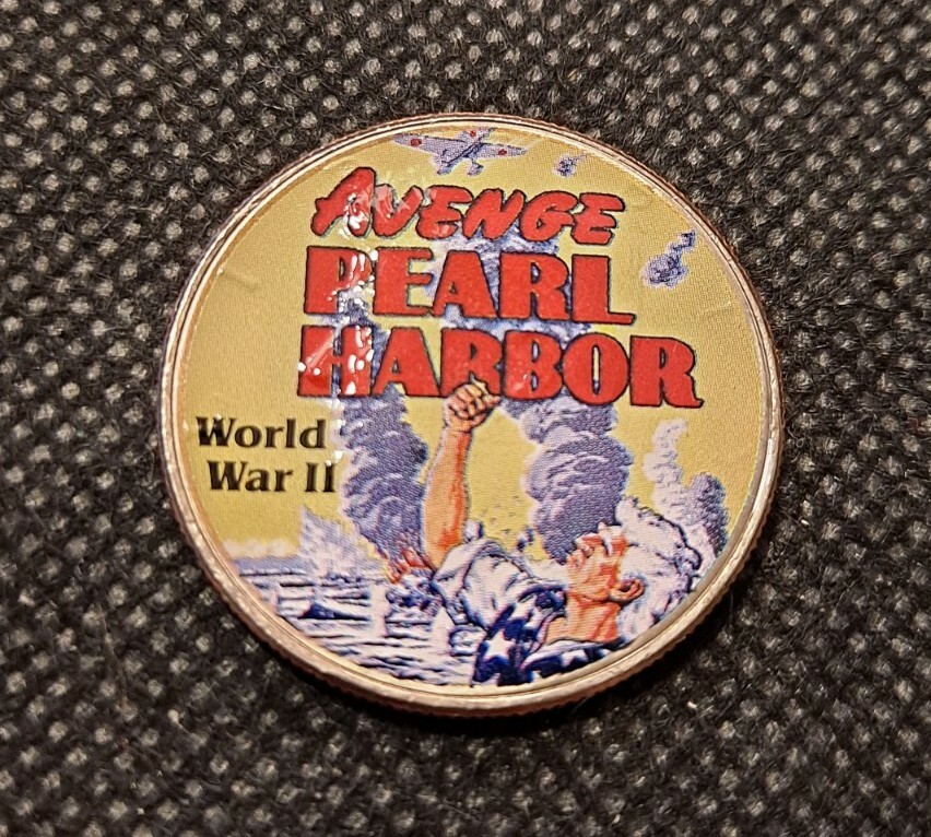 AVENGE PEARL HARBOR TOKEN! e4634DXX