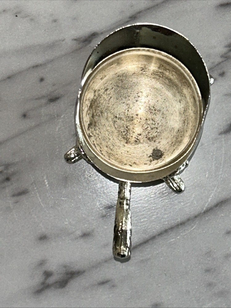 Vintage Silver Plated Mini Creamer Small Serving Pitcher