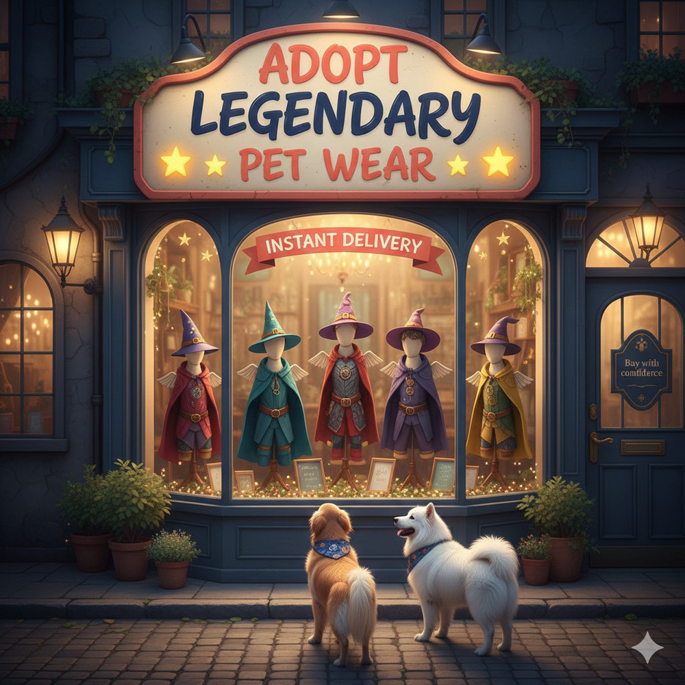 🌺Adopt Today! 🌸 🌟Legendary🌟  🎓PET WEAR🧶