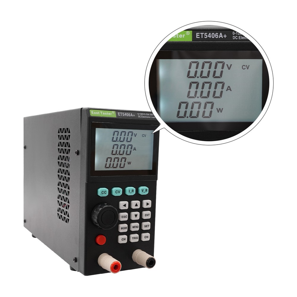 Electronic Load Tester Electronic DC Load Battery Capacity Tester 200W 120V