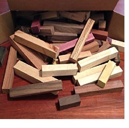 Pen Blank Cut Offs - 3lbs