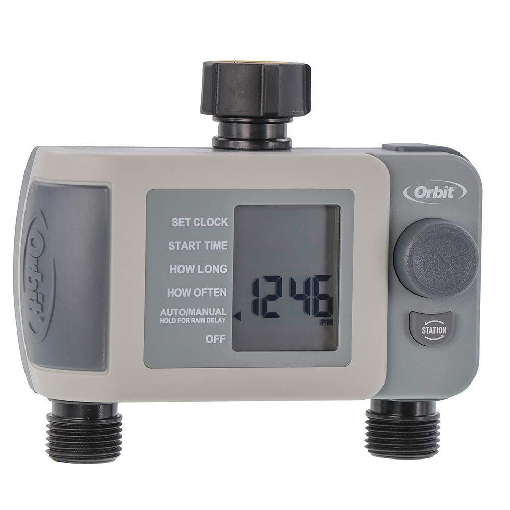 Orbit Programmable 2 Zone Sprinkler Timer 24621