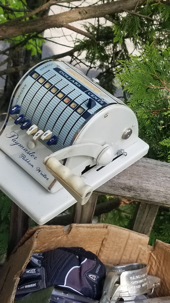 VINTAGE CHECK WRITER PAYMASTER RIBBON WRITER