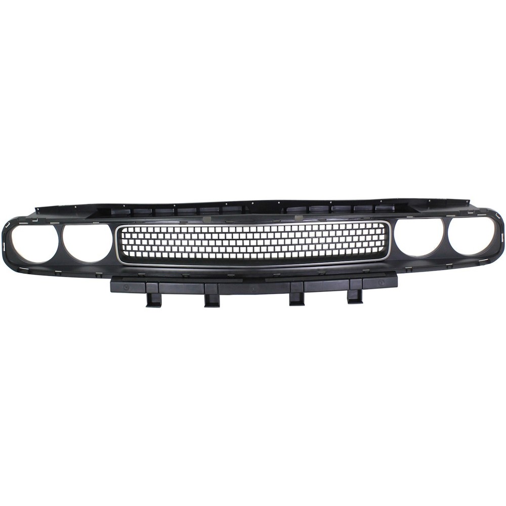 Grille For 2008-2014 Dodge Challenger Textured Black Plastic