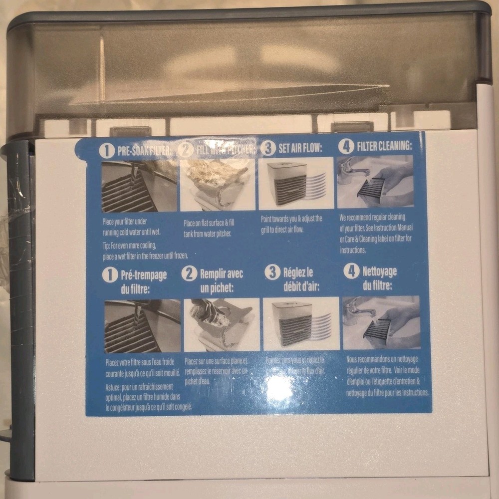 Portable Chill AIR Conditioner New Open Box Pre-Tested