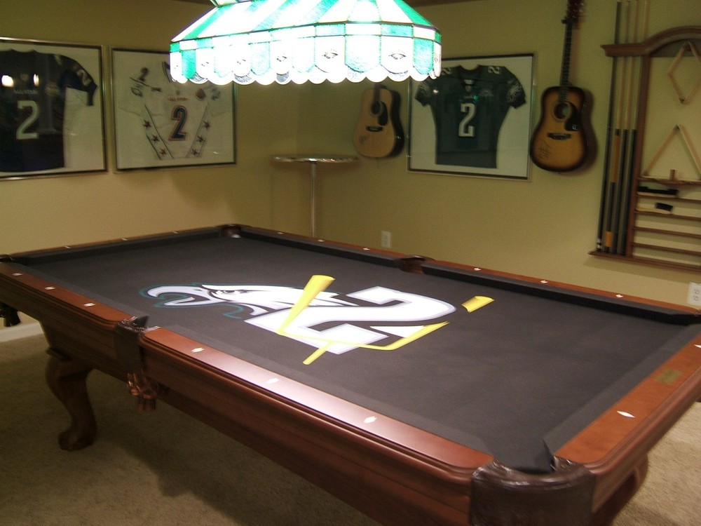 CUSTOM pool table felt cloth