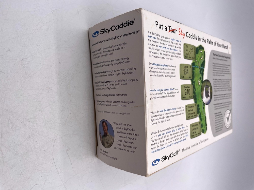 SkyGolf SkyCaddie SG2 Handheld Golf GPS Rangefinder Programmable Digital Display