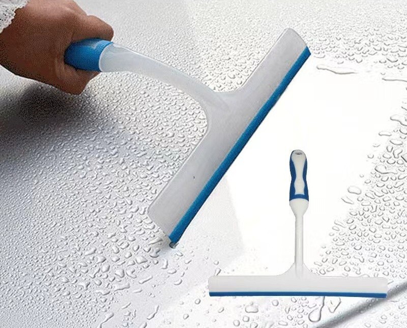 Car Squeegee with Hanging Hole Nonslip Handle Flexible for Doors Trunks