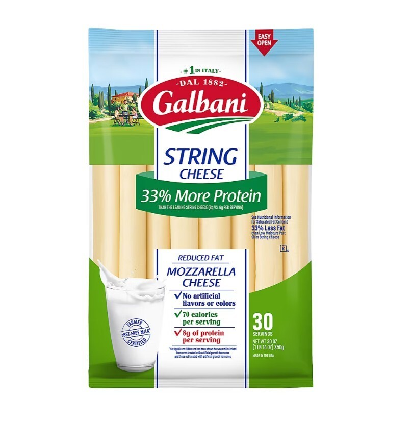 Galbani Reduced Fat String Cheese, 30 ct.