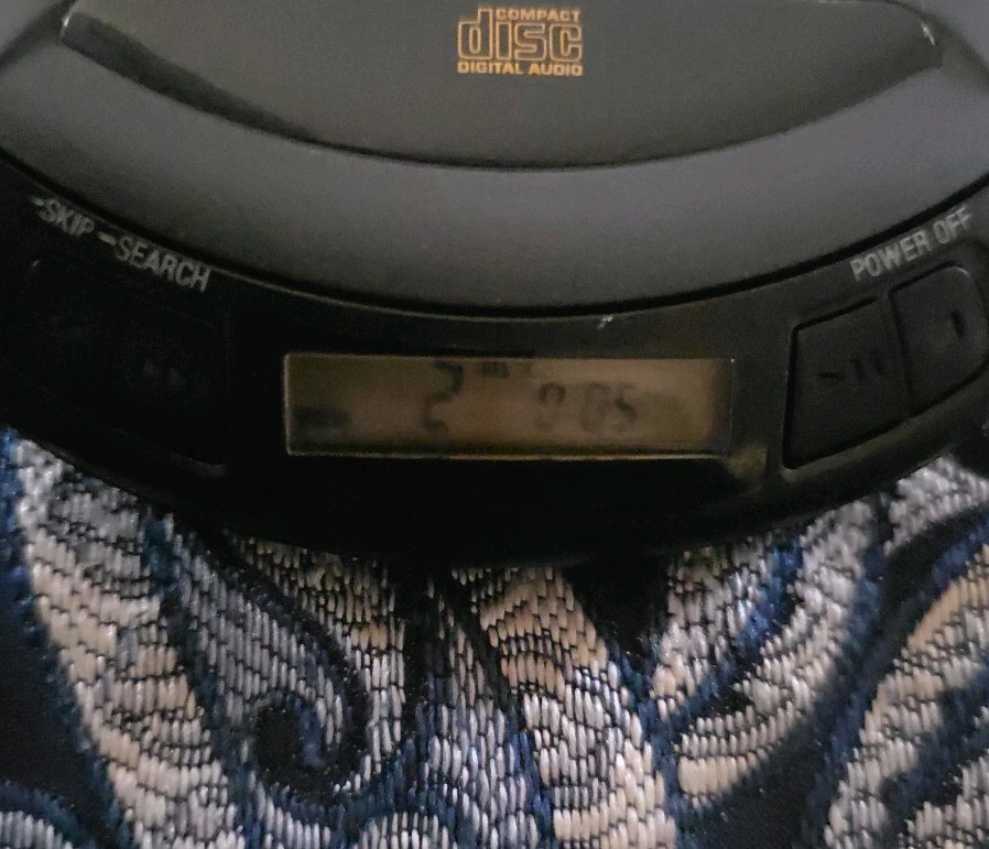 Panasonic Portable CD Player - SL-S202 - XBS Anti-Shock Memory - Tested Working