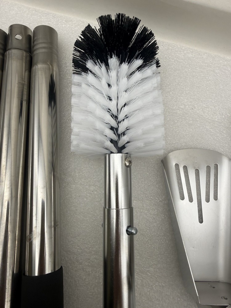 Gutter Cleaning Tools, 6.4FT Gutter Cleaner with Pole & Gutter Brush, *READ...