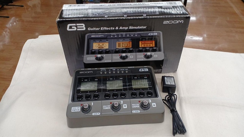 ZOOM Multi-Effects Pedal G3