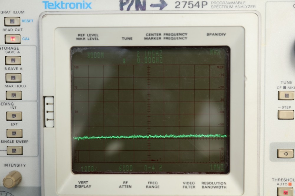 Tektronix 2754P Spectrum Analyzer As Is