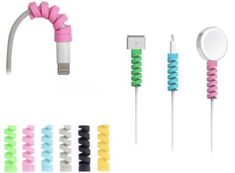 2 pack 6ft Charger Cable Charging Cord For iPhone With Cable Protector