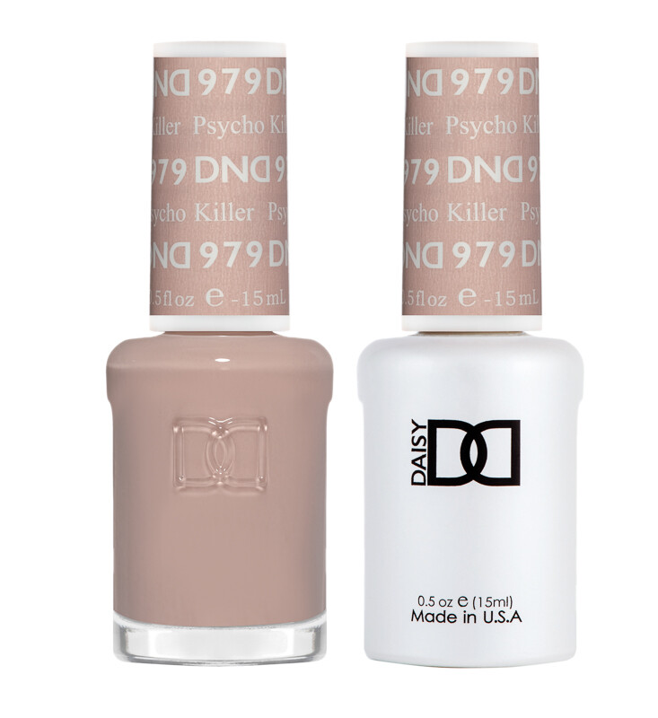 DND Soak Off Gel Polish and Nail Lacquer - Psycho Killer #979