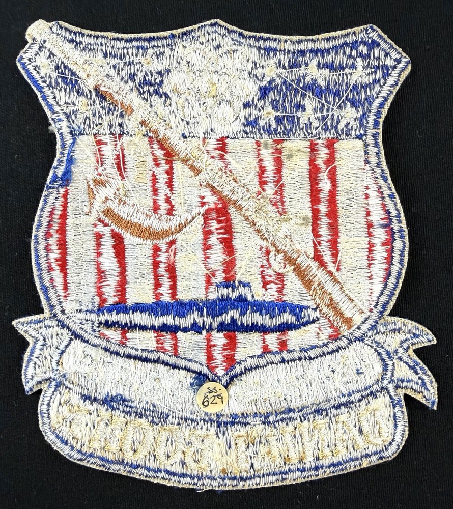 Rare USN Submarine Patch - USS Daniel Boone - SSBN 629 - Missing Star Version