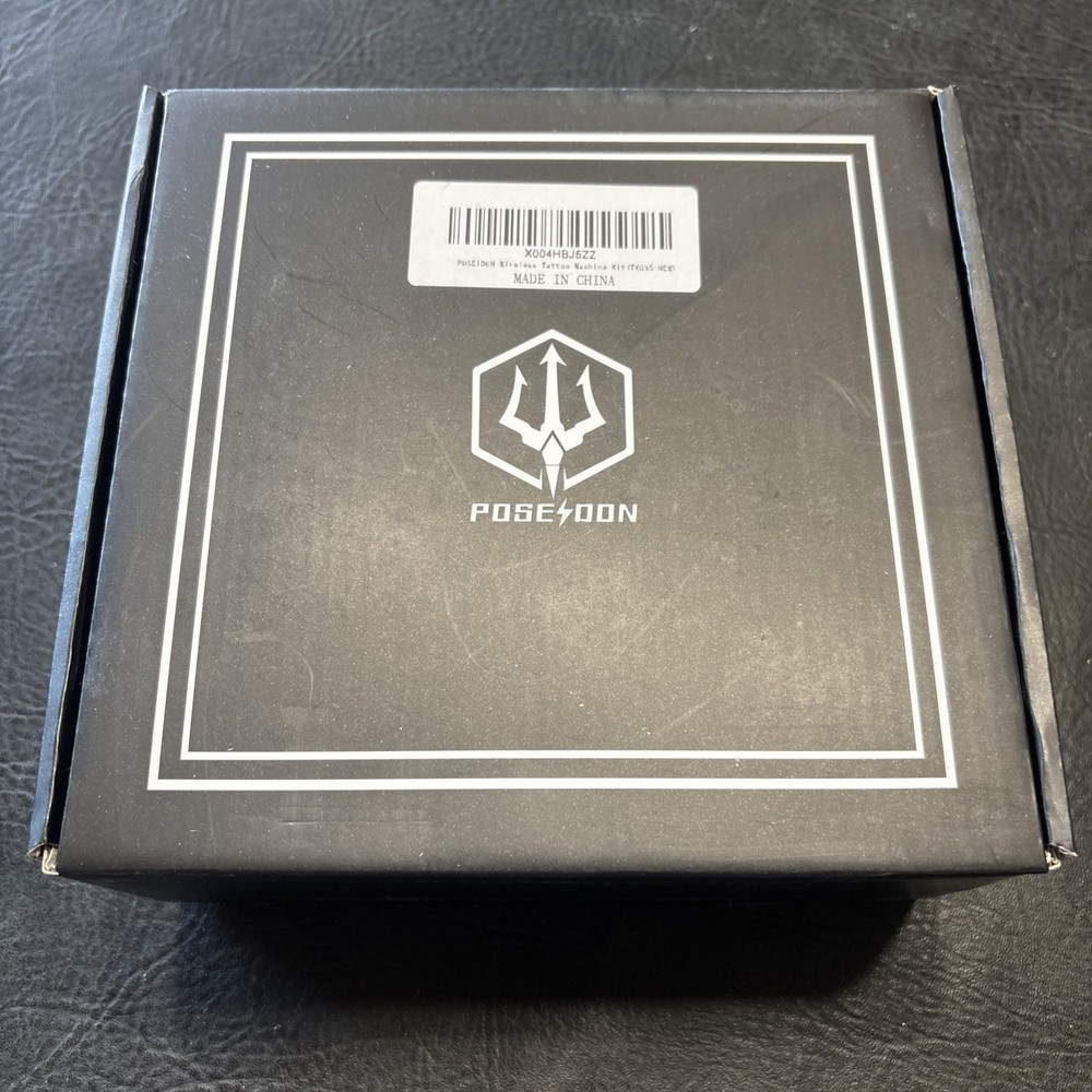 POSEIDON Wireless Tattoo Kit TK035, Complete Kit for Beginners or Advanced