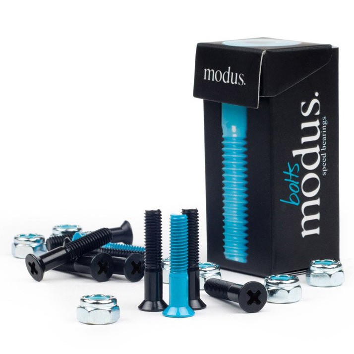 Modus Skate Bearings Phillips Head Skateboard Hardware Set - 1"