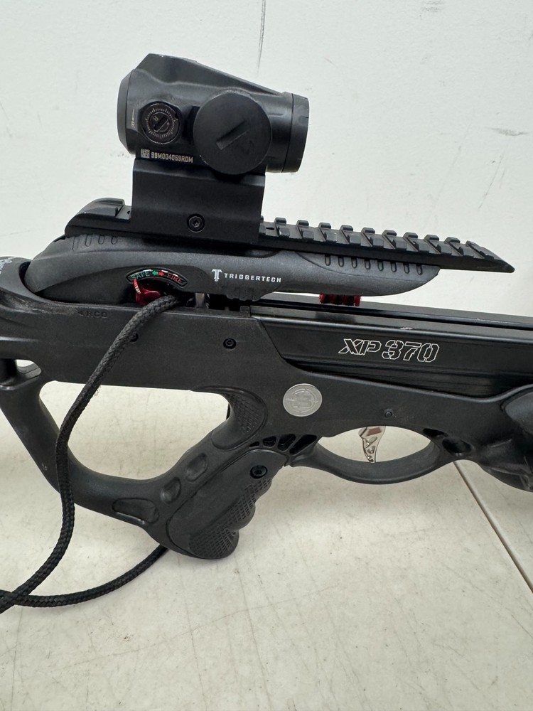 Barnett XP 370 TriggerTech Compound Crossbow w sig sauer romeo-msr red dot scope