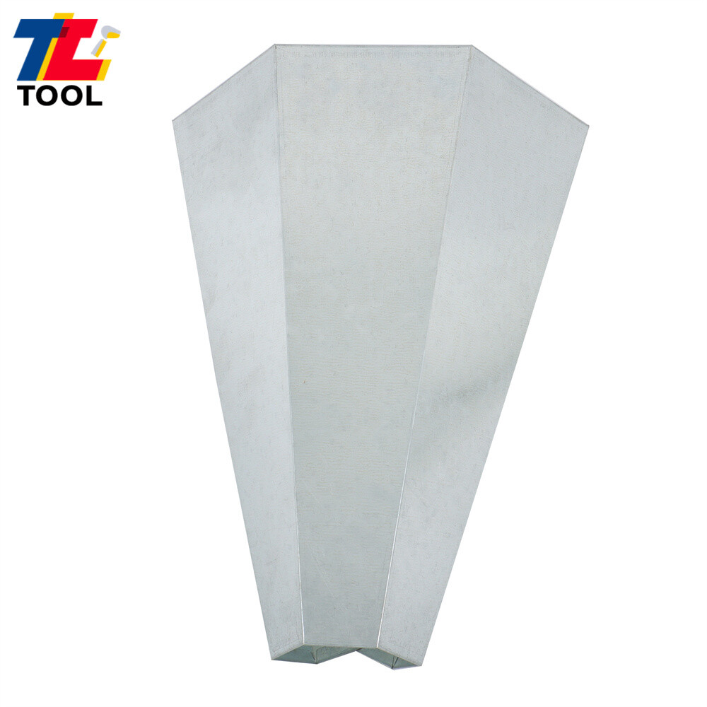 1 Pack 8 lbs Medium Size Chicken Cone Galvanized Steel Poultry Restraining Cone