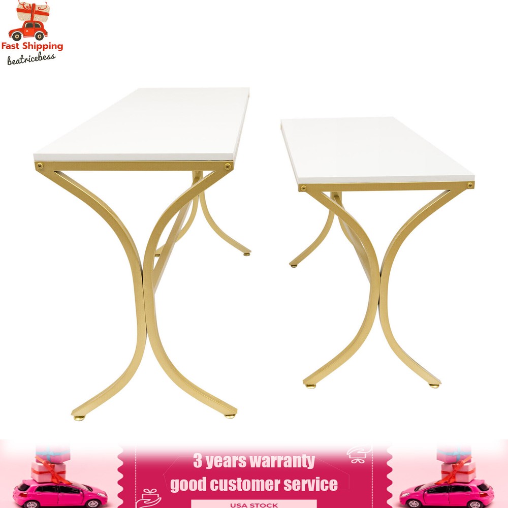 2pcs Handbag Display Stands Riser Shelf Storage Table Modern Nesting Tables hot