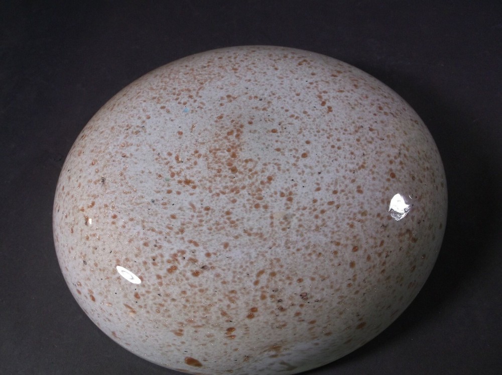 Mid century style glass candle dish