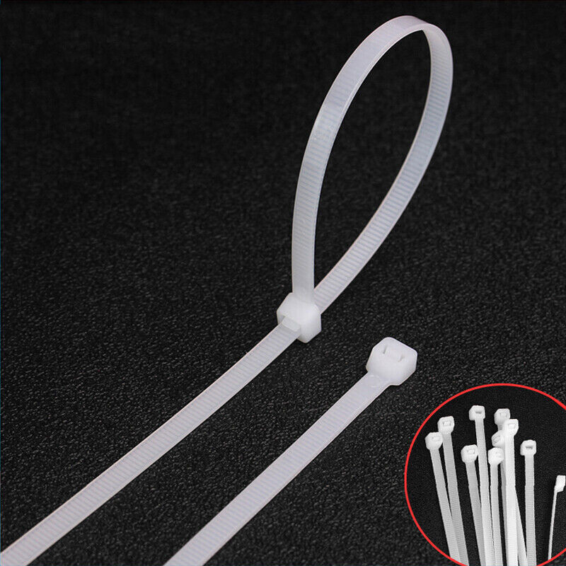 10mm Self-Locking Nylon Plastic Cable Ties Zip Ties Wrap Wire Cord Zip Tie Strap
