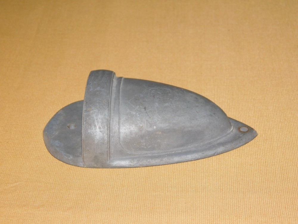 VINTAGE 5 1/2" HIGH PEWTER WALL HOLDER FOR ?